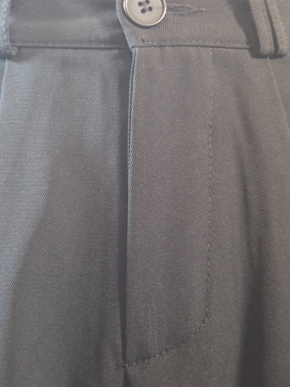 Black Pleated High Waist Elastic Back Shorts - Size S (160/68A) - Picture 4 of 5